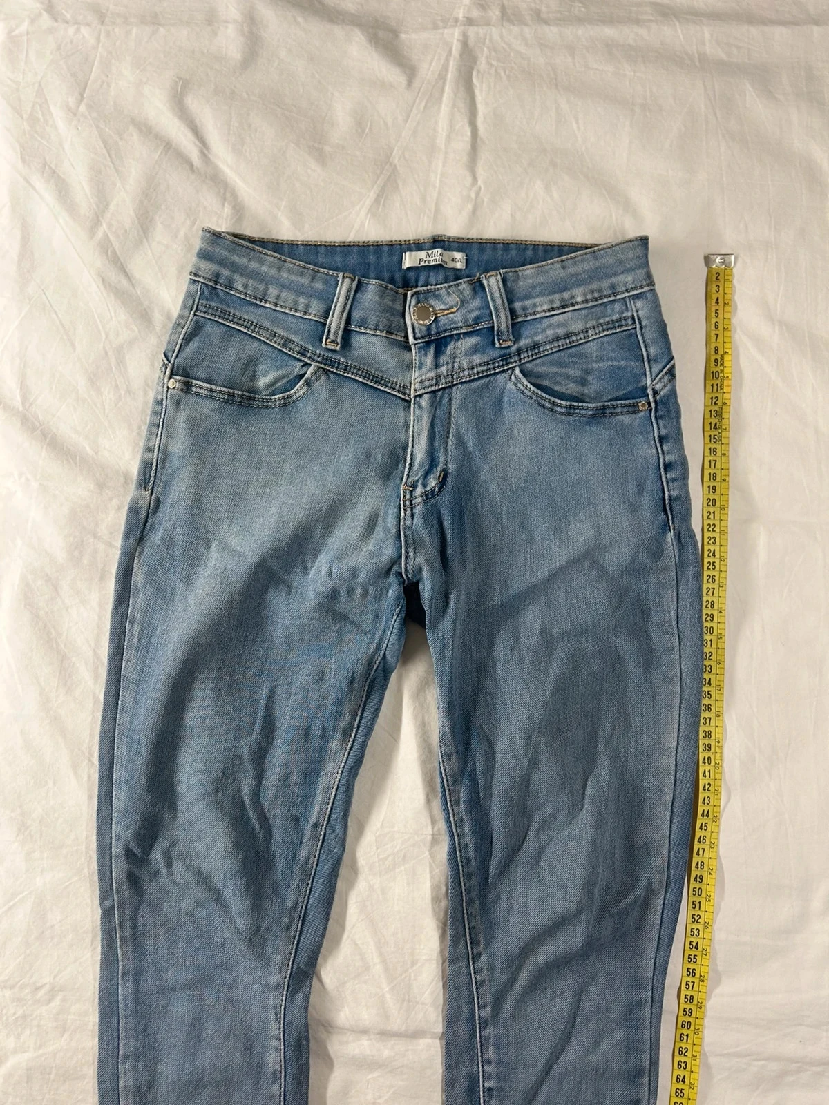 Jean azul de cintura alta Mila premium talla L – photo 2